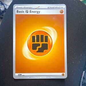 Basic Fighting Energy-SVE006 
Scarlet & Violet (Base Set) 
Single Card